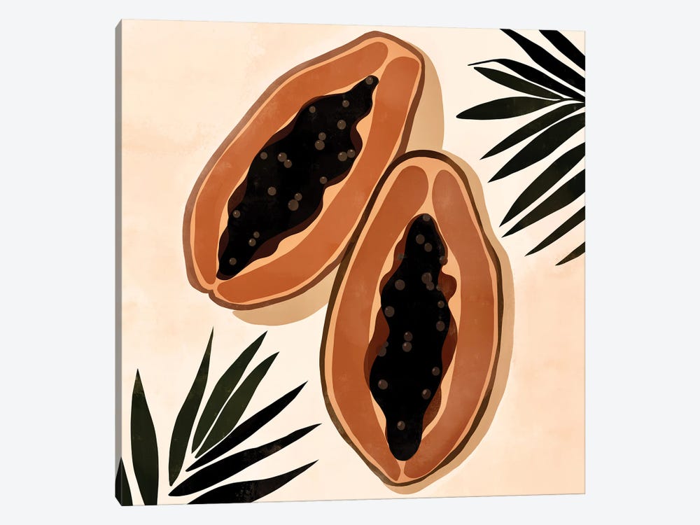 Papaya 1-piece Art Print