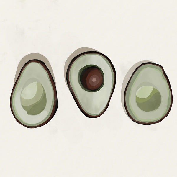 Kitchen: Avocados by Bria Nicole