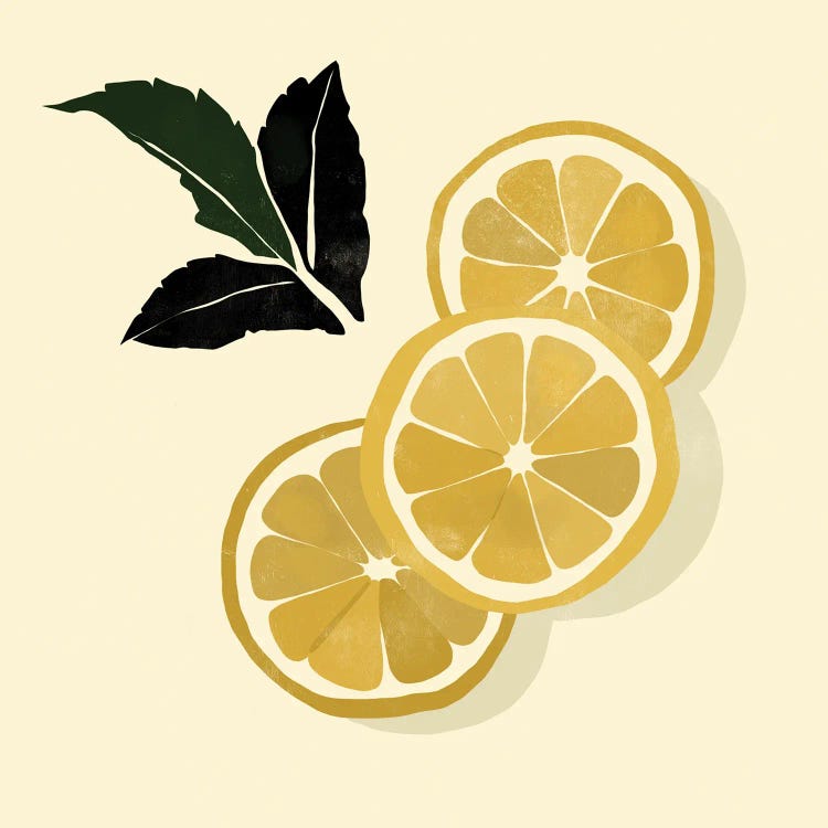 Lemons by Bria Nicole wall art