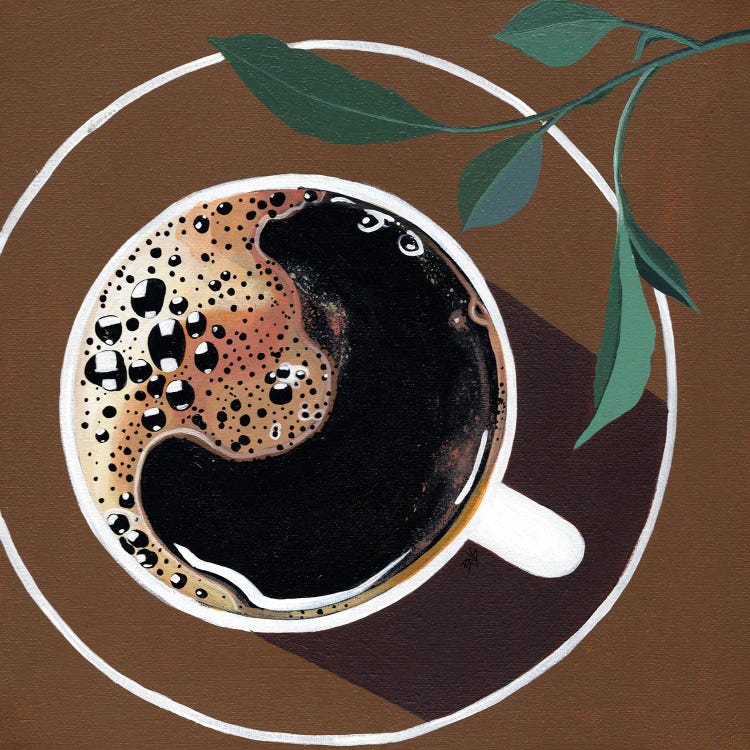 Coffee by Bria Nicole wall art