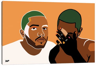 Frank Canvas Art Print - Rap & Hip-Hop Art