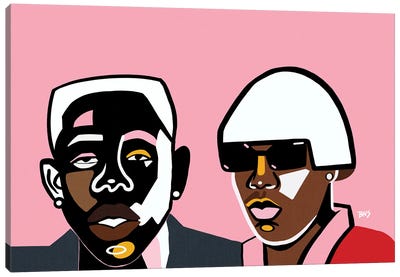 Tyler Canvas Art Print - Rap & Hip-Hop Art