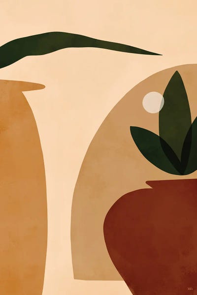 Large Minimalist Art - Canvas Prints: Ochre by Bria Nicole