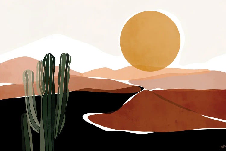 Desert Calm by Bria Nicole wall art