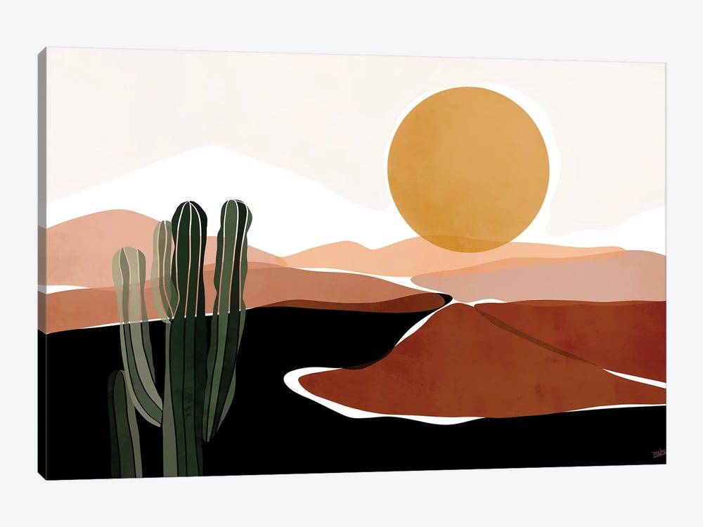 Desert Calm by Bria Nicole 1-piece Canvas Wall Art