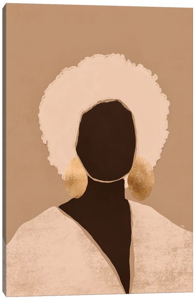 Patricia Canvas Art Print - #BlackGirlMagic