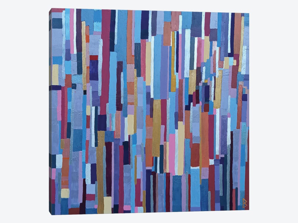 Symphonu Of Colors by Berit Bredahl Nielsen 1-piece Canvas Print