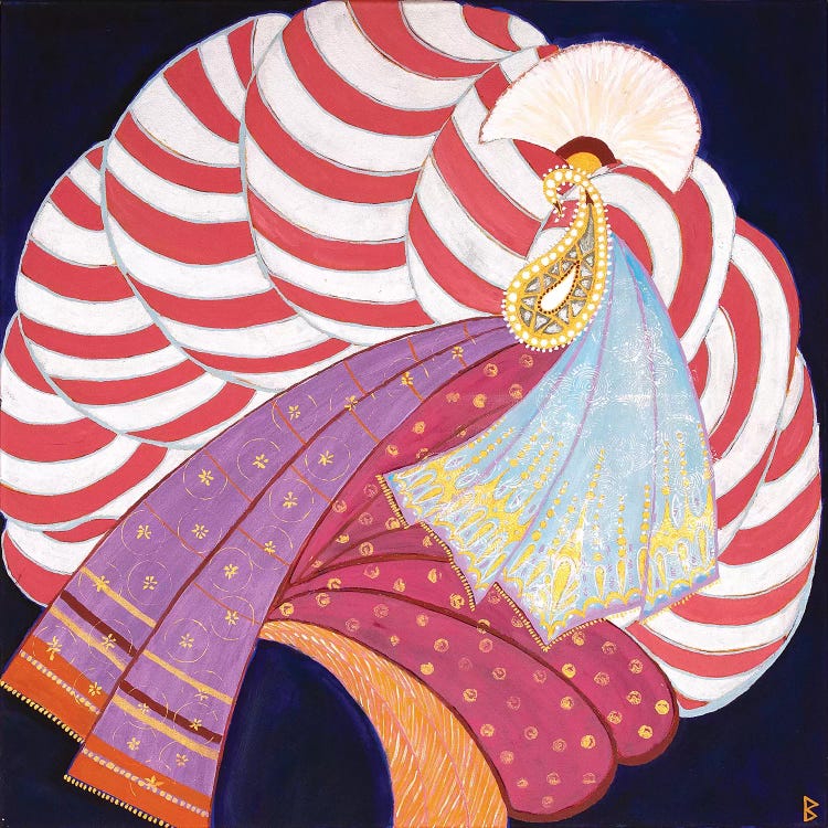 Turban I – India by Berit Bredahl Nielsen wall art