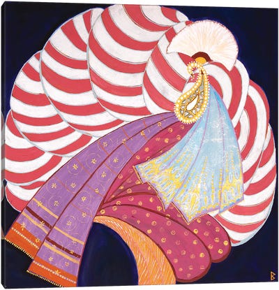 Turban I – India Canvas Art Print - Berit Bredahl Nielsen