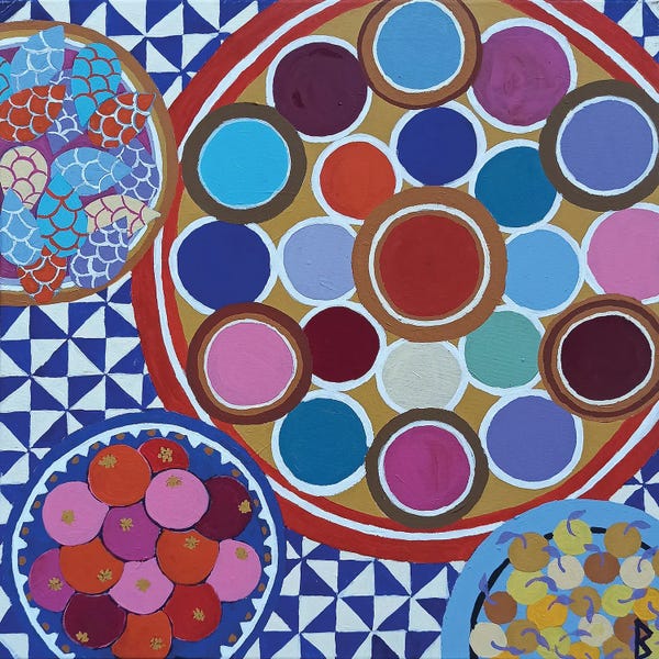 Berit Bredahl Nielsen: Moroccan Spice Market by Berit Bredahl Nielsen