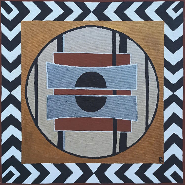 Fantasy I by Berit Bredahl Nielsen wall art