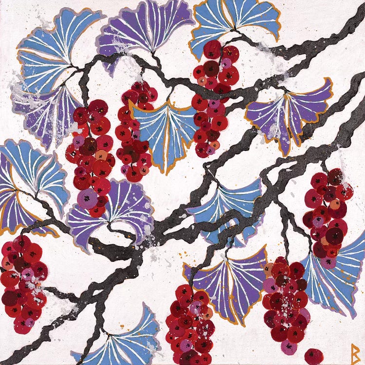 Red Berries by Berit Bredahl Nielsen wall art