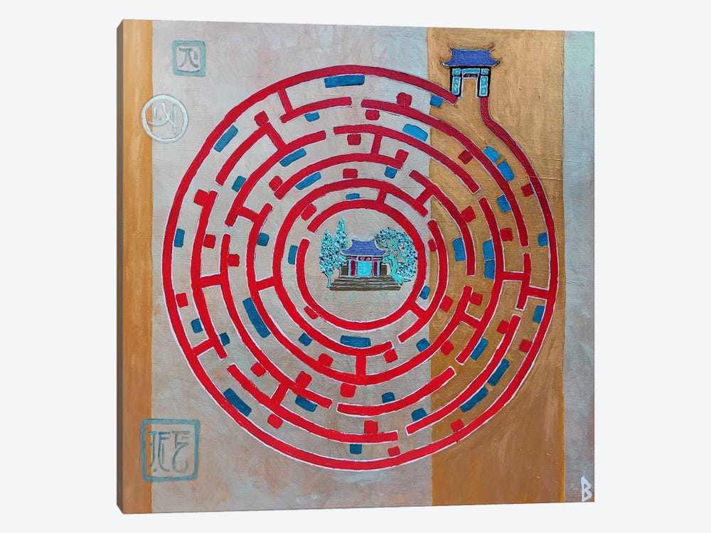 The Maze by Berit Bredahl Nielsen 1-piece Art Print
