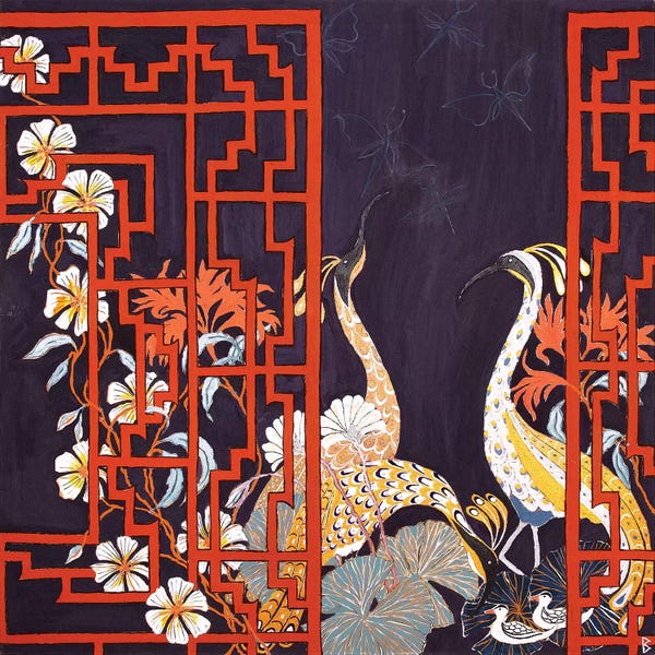 Japanimals: The Lattice Screen by Berit Bredahl Nielsen