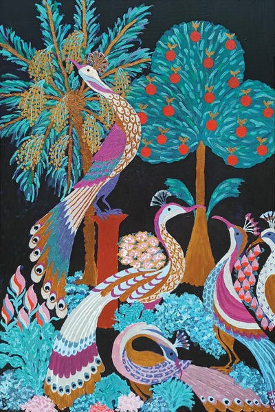 Berit Bredahl Nielsen: Paradise Garden By Night by Berit Bredahl Nielsen