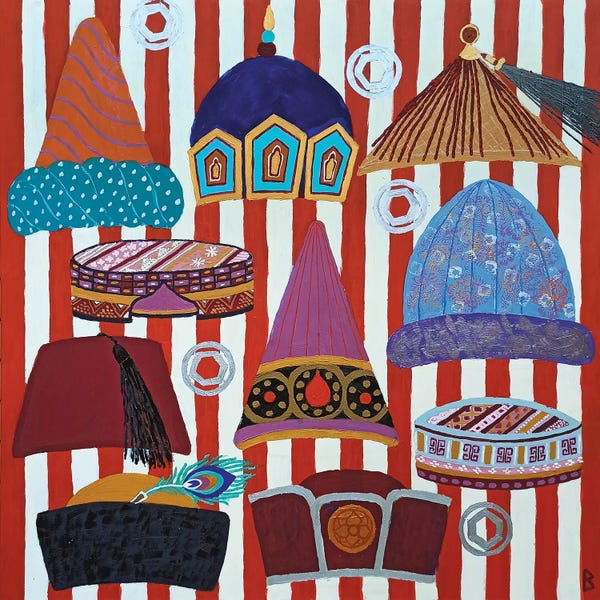 Berit Bredahl Nielsen: Hats From Here And There And Everywhere by Berit Bredahl Nielsen