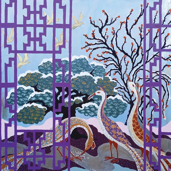 Berit Bredahl Nielsen: Winter In A Paradise Garden by Berit Bredahl Nielsen