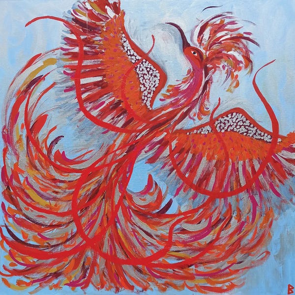 Berit Bredahl Nielsen: Firebird II by Berit Bredahl Nielsen