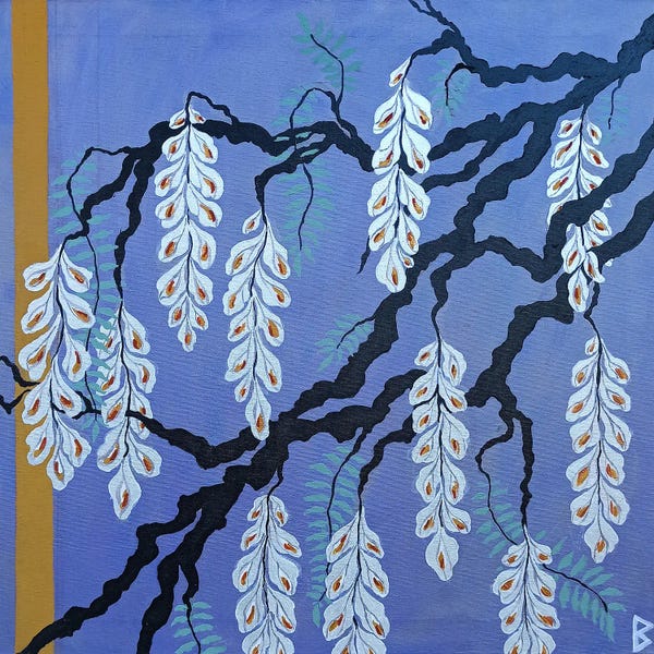 Wisterias: Wisteria by Berit Bredahl Nielsen