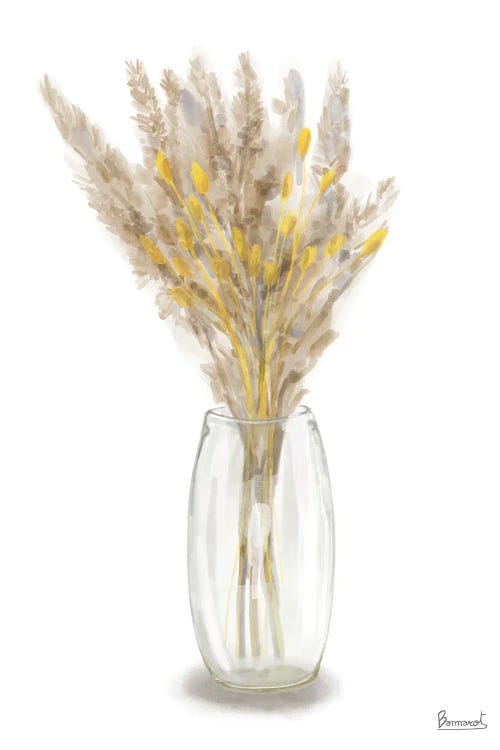 Dried Flower Yellow III