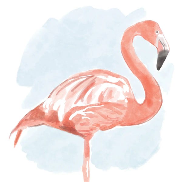 Bannarot: Tropical Flamingo II by Bannarot