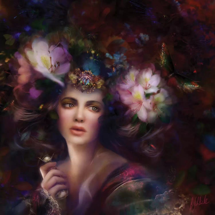Eden by Bente Schlick wall art