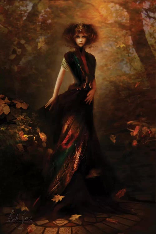 Gold by Bente Schlick wall art