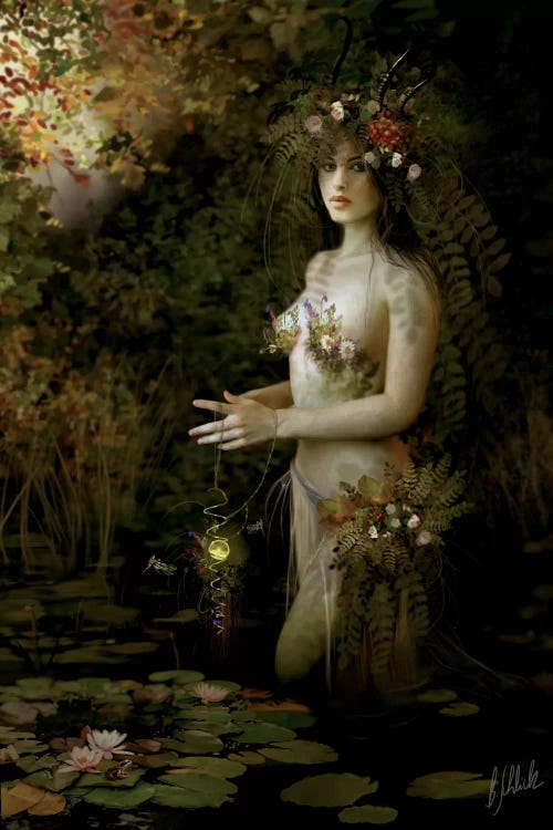 Hidden by Bente Schlick wall art