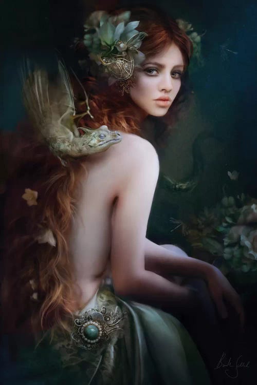 Mint by Bente Schlick wall art