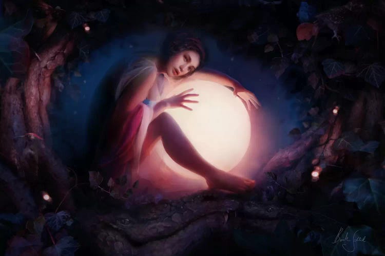 Nacht by Bente Schlick wall art