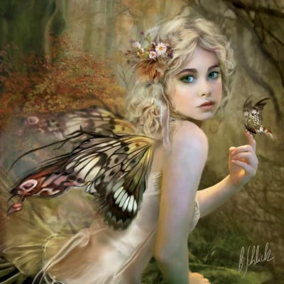 Touch Of Gold by Bente Schlick gallery poster