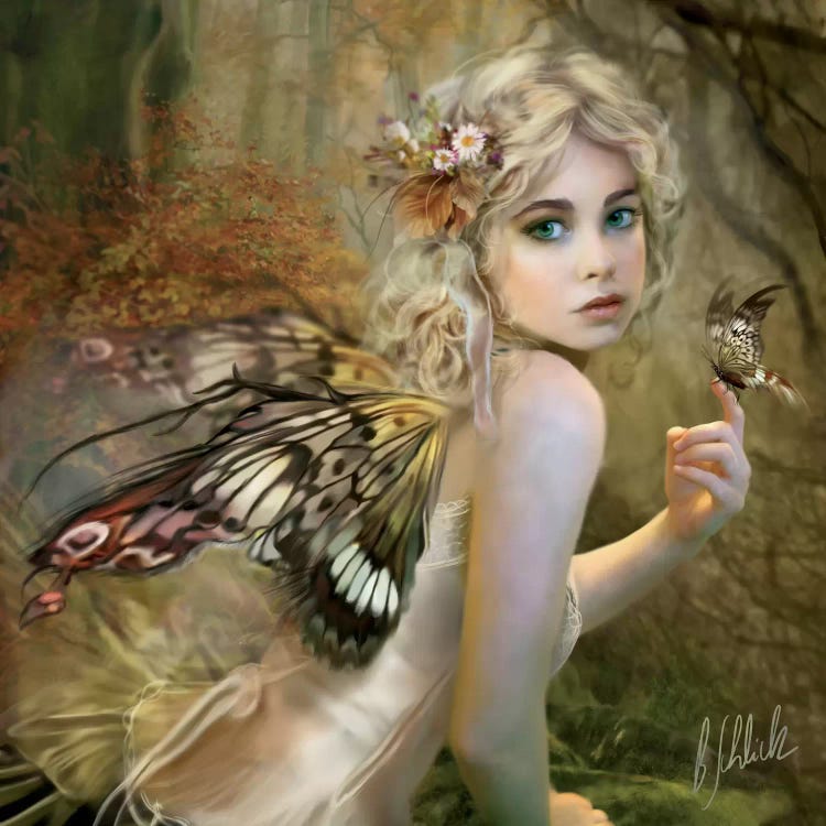 Touch Of Gold by Bente Schlick wall art
