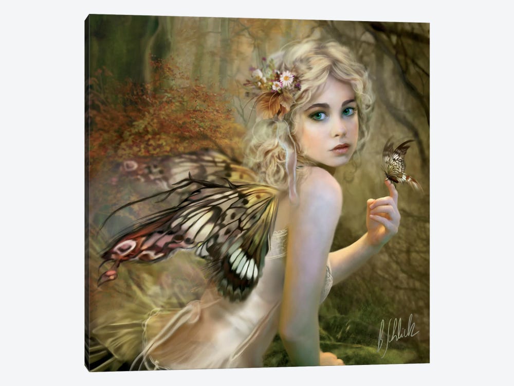 Touch Of Gold by Bente Schlick 1-piece Canvas Print