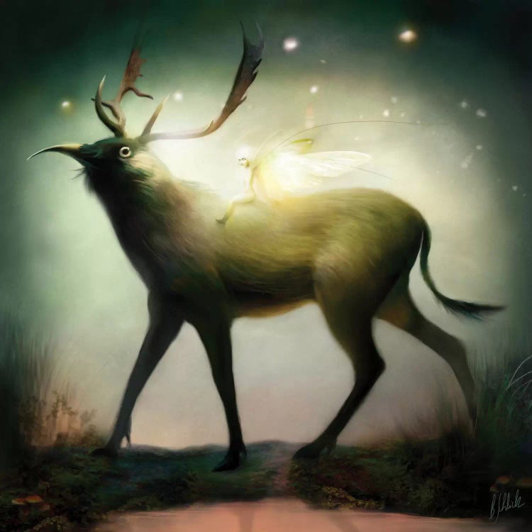 Whimsical by Bente Schlick wall art