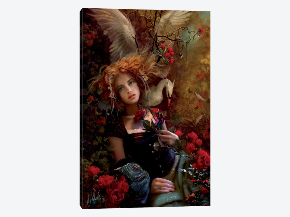 Be Still My Troubled Heart by Bente Schlick 1-piece Canvas Print