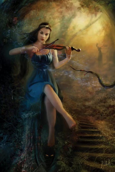 Forest Seasons by Bente Schlick gallery poster