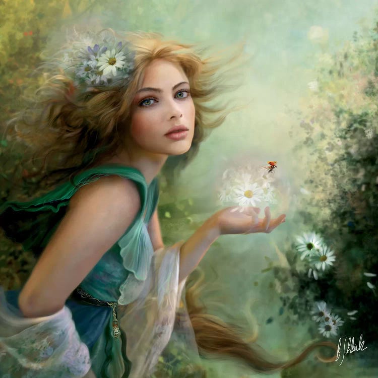 Herald Of Spring by Bente Schlick wall art