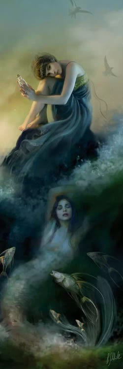 I Hear Voices by Bente Schlick wall art