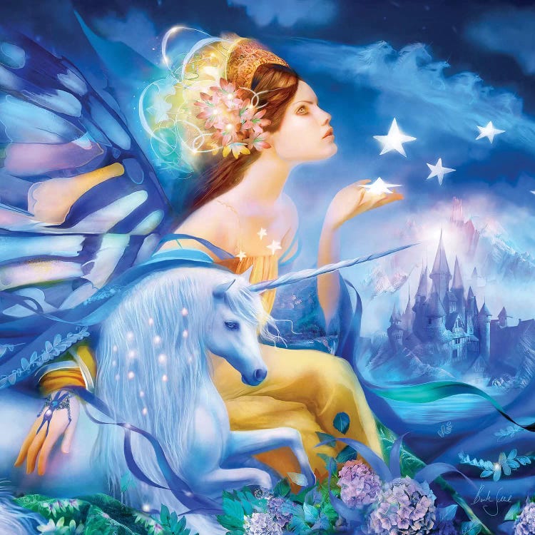 Magical Night by Bente Schlick wall art