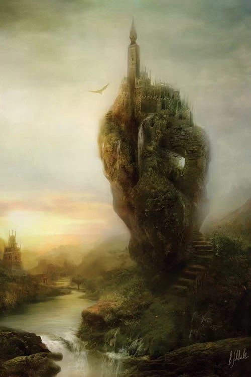Over There by Bente Schlick wall art