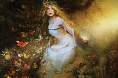 Summer Dancer, Horizontal by Bente Schlick gallery poster