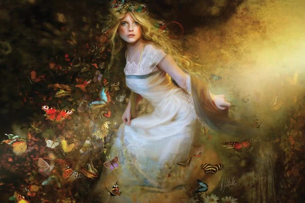 Bente Schlick: Summer Dancer, Horizontal by Bente Schlick