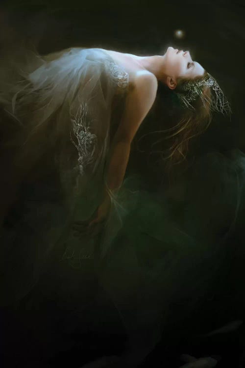 Svanire by Bente Schlick wall art