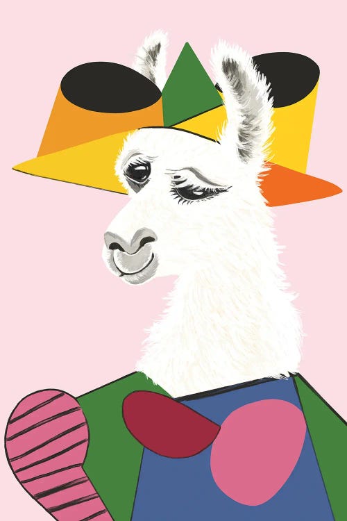 Portrait Of Llama