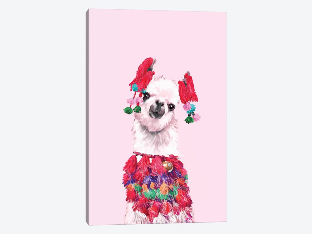 Coolest Llama by Big Nose Work 1-piece Art Print