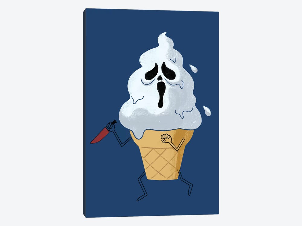 Ice Scream by Big Nose Work 1-piece Canvas Wall Art