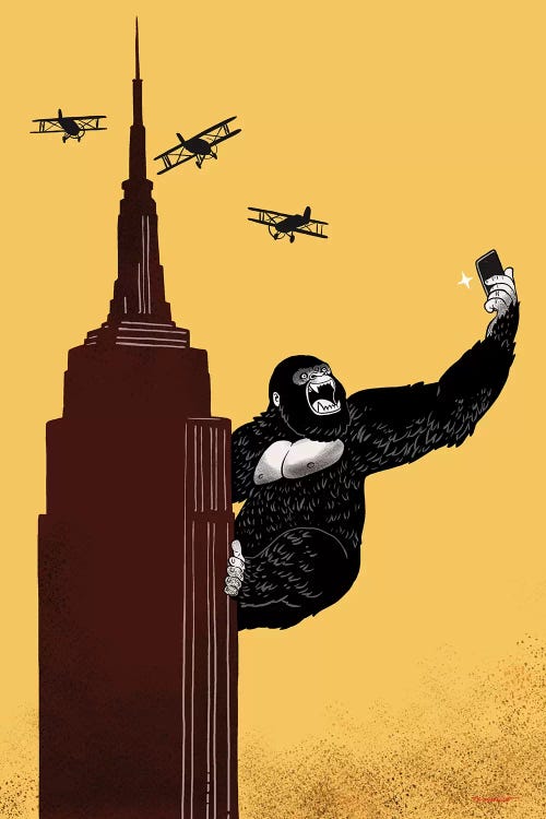 King Kong Love To Selfie