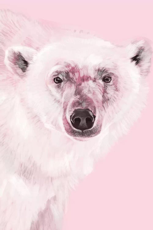 Polar Bear In Pink