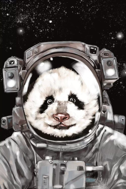 Astronaut Panda Selfie