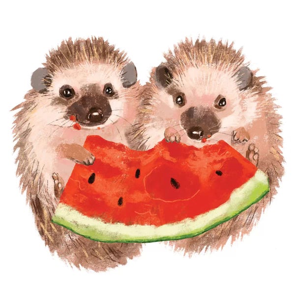 Hedgehogs: Sharing by Big Nose Work